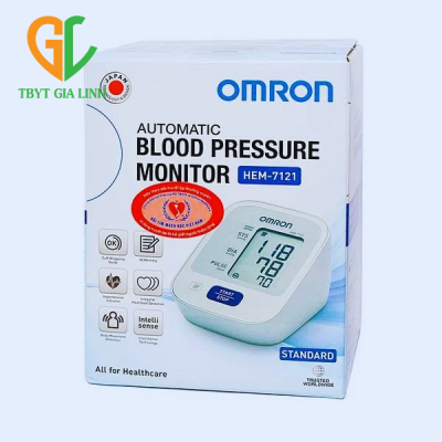 Máy đo huyết áp tự động omron hem-7121